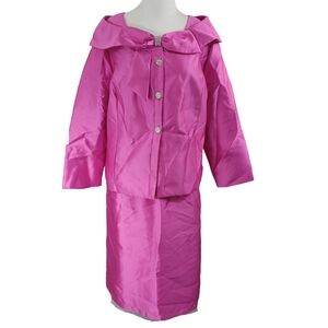 EY SIGNATURE  2 PIECE SET TOP/JACKET, SKIRT SIZE 24W